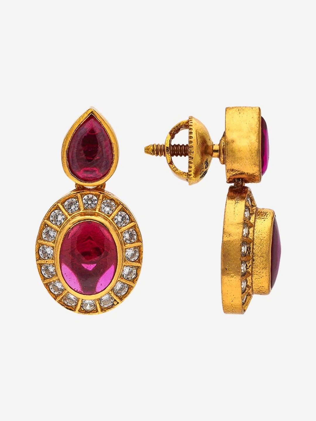 Kushal's Fashion Jewellery Contemporary Drop Earrings-picture-19