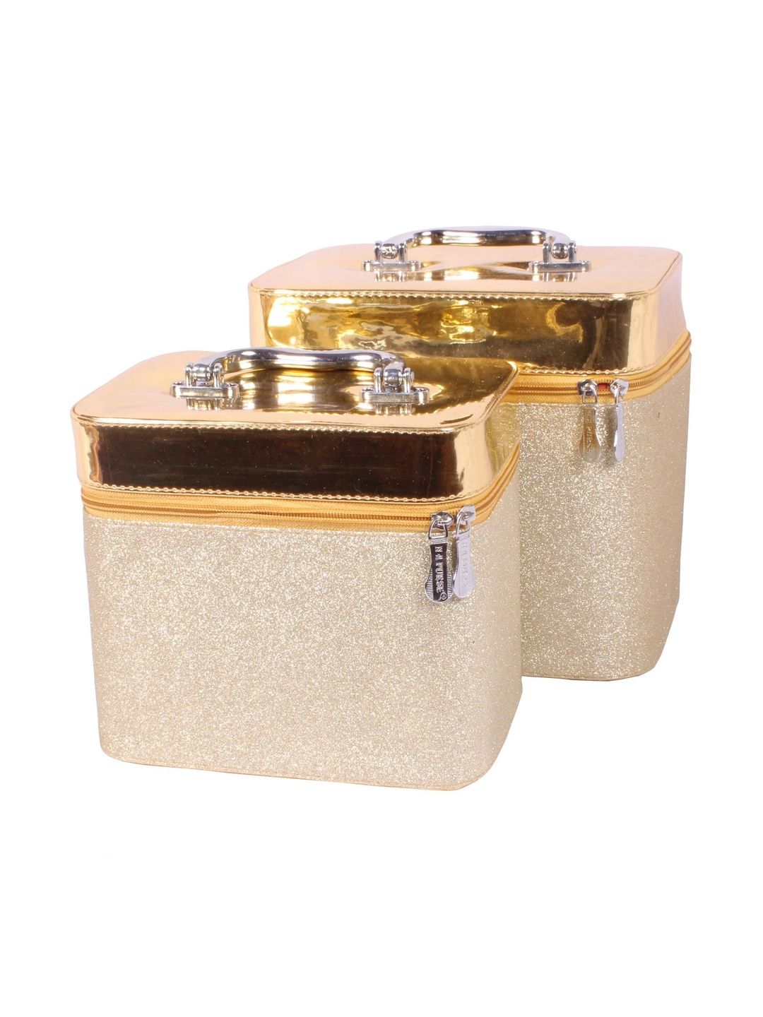 MaaCare Gold-Toned Set of 1 Regular Makeup Organiser Organisers-image-25