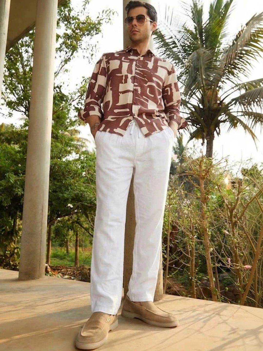 D'AVARRIO Men Relaxed Trousers-picture-20