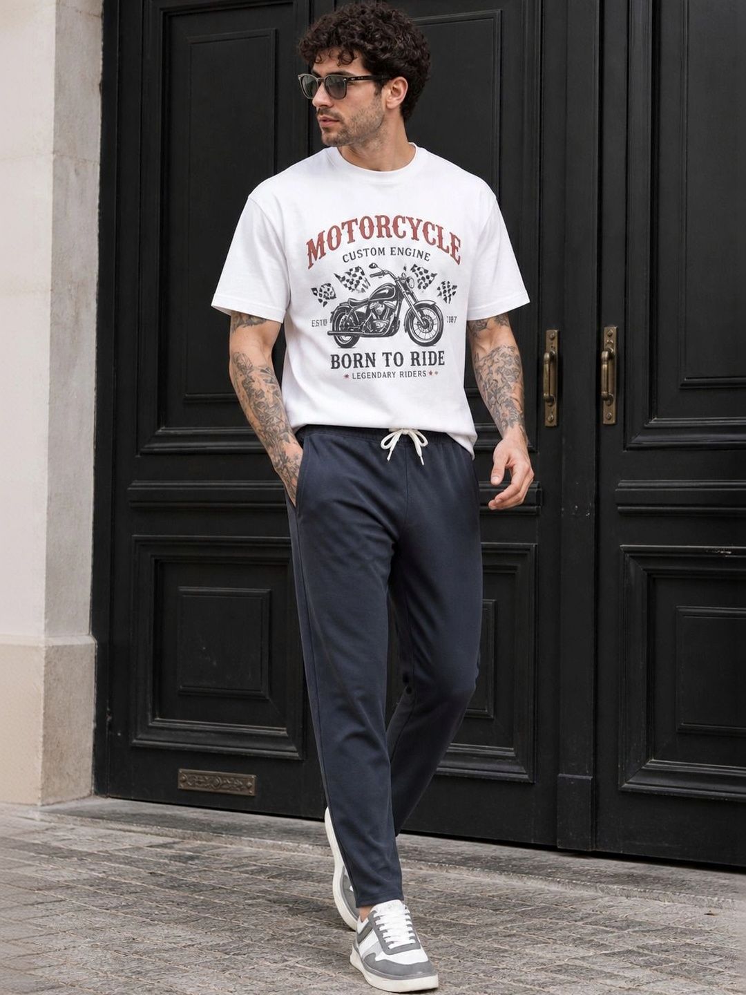 SZN Men Regular Fit Track Pants-picture-34