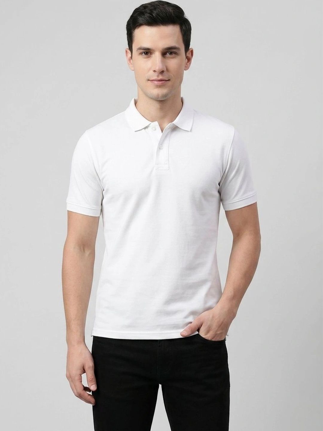 R.Code by The Roadster Life Co. Men Polo Collar T-shirt-picture-14