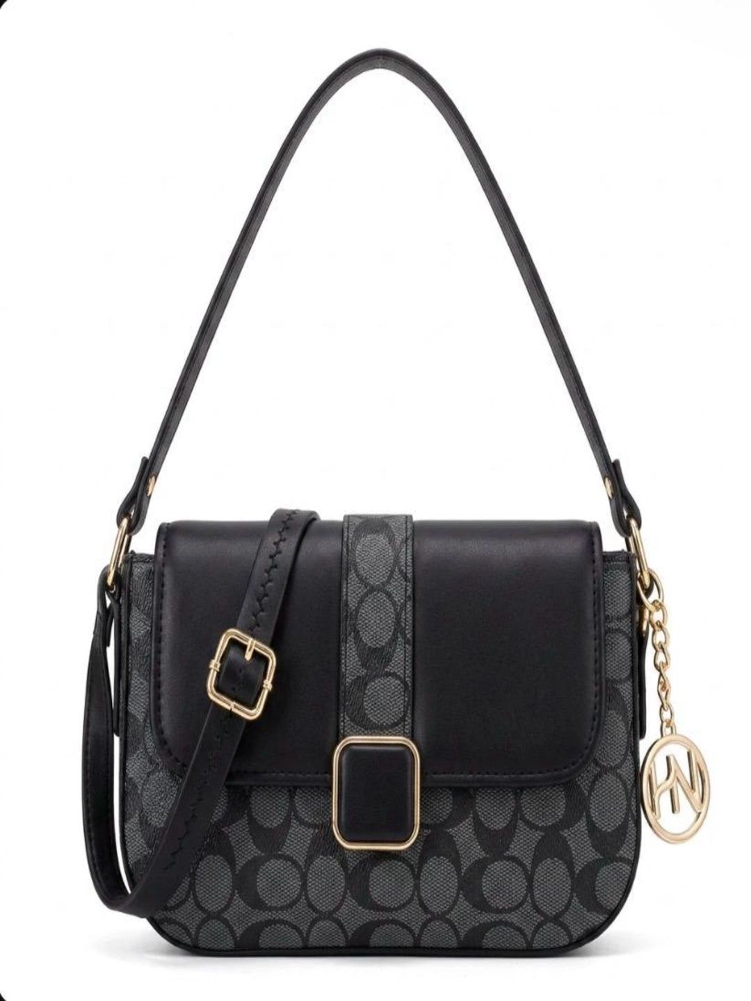 HN.BAGSTUDIO Printed Leather Shoulder Bag-picture-35