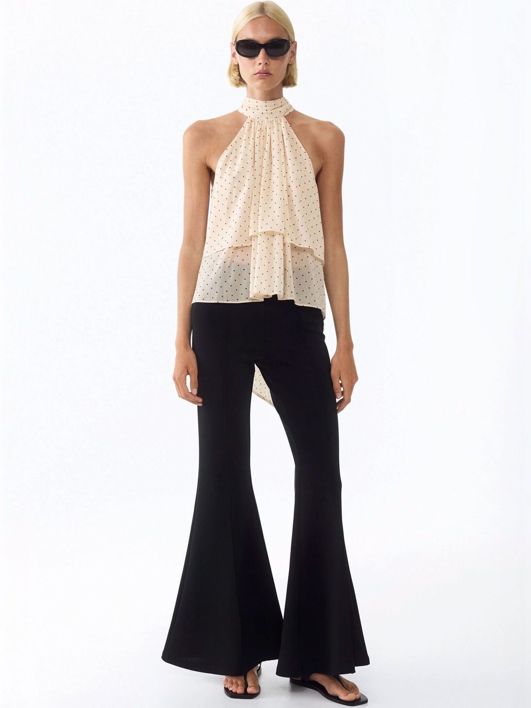 H&M Polka Dot Print Halter Neck Top-picture-56