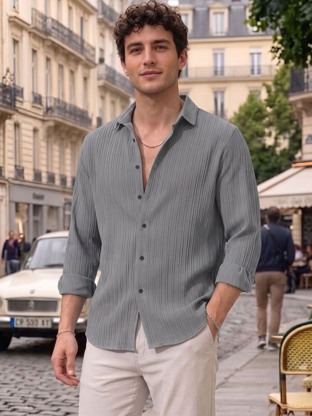 FINIVO FASHION Men Comfort Casual Shirt-picture-46