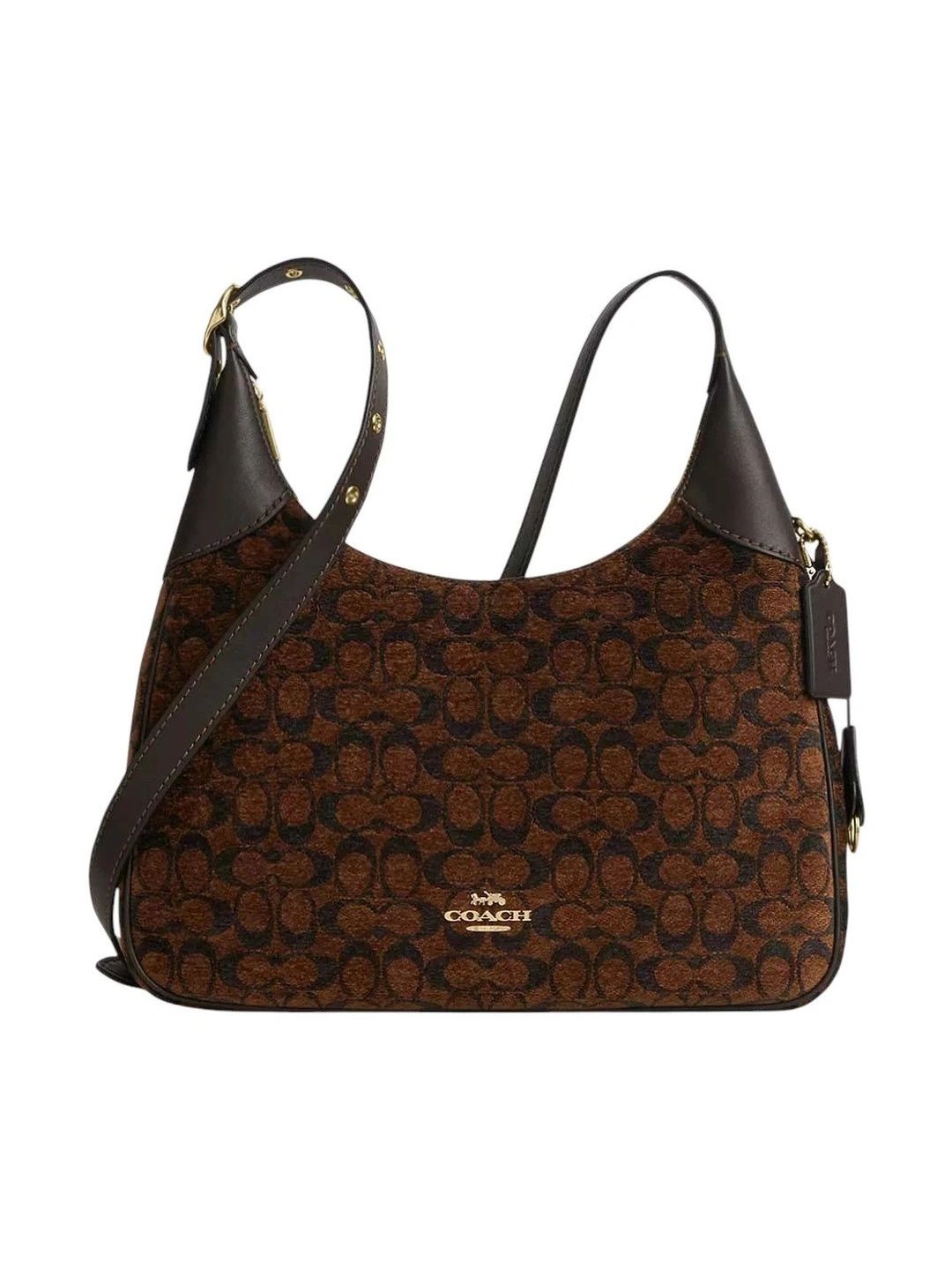 Coach Printed Leather Shoulder Bag-picture-43