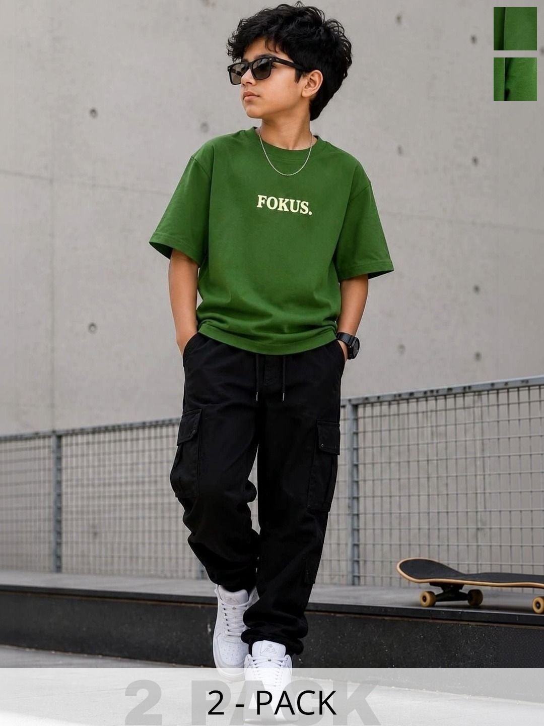 Pixel Punk Boys Typography 2 Printed T-shirt-picture-34