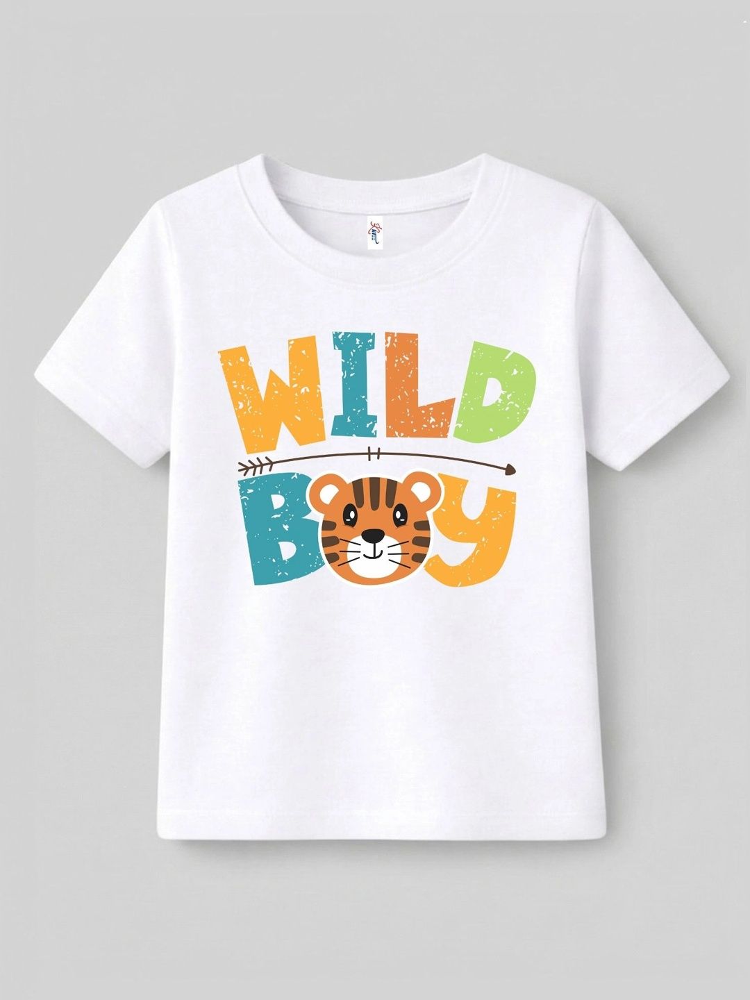 KAVEE Kids Typography Printed Bio Finish T-shirt-picture-24