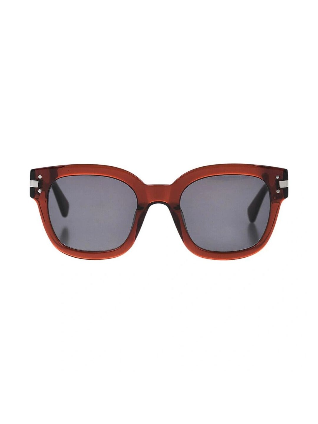 Amiri Men Grey Lens & Brown Square Sunglasses with-image-12