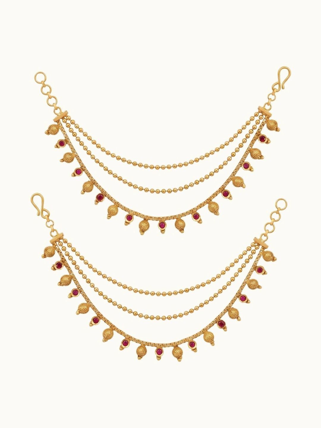 IKSAVA Gold-Toned Ear Chain-picture-46