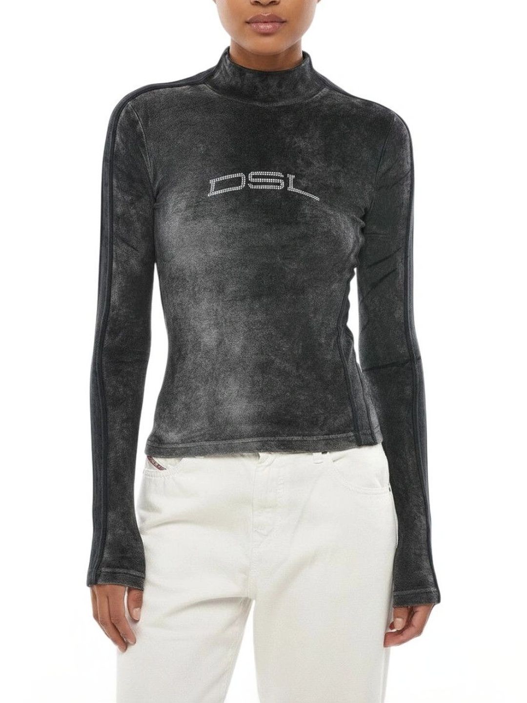 DIESEL Women Pullover with Embellished Detail-image-24