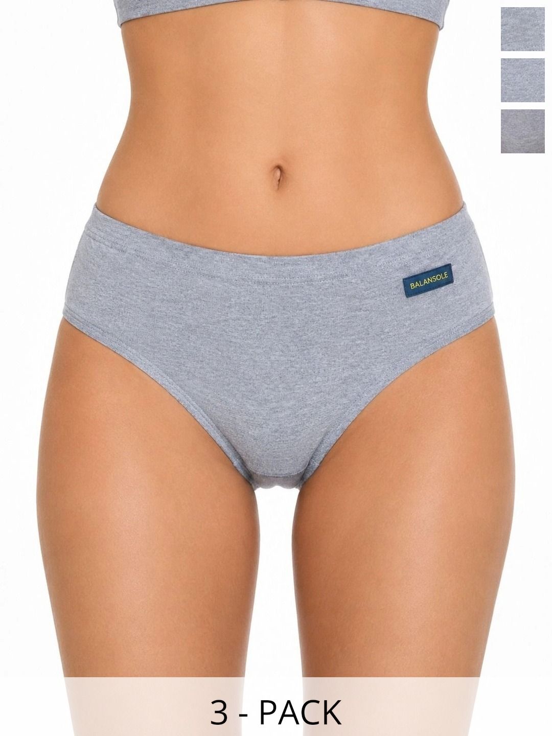 FABCHOICE Women Pack of 3 Cotton Bikini-picture-1