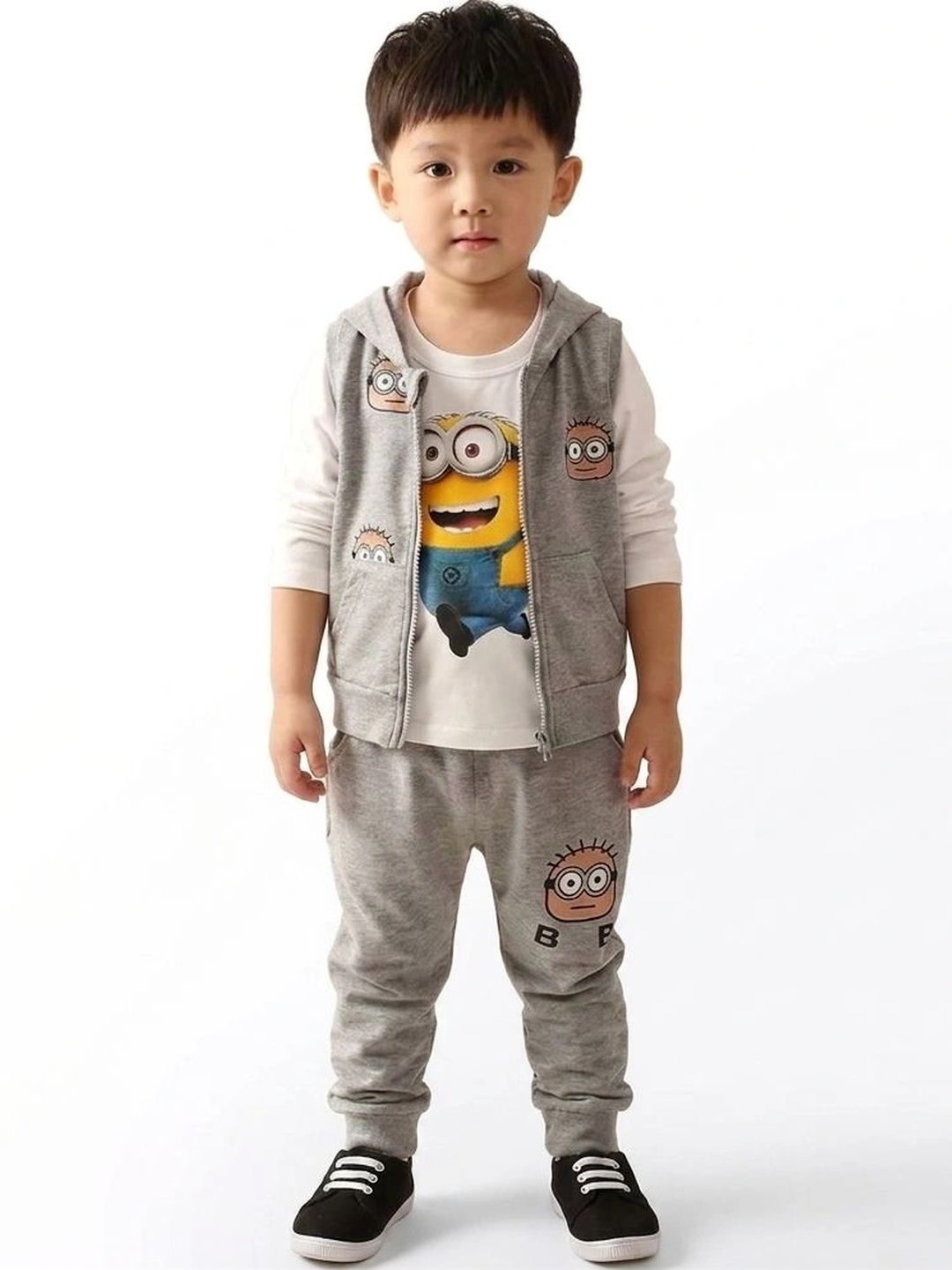 WARSI BROTHER'S Unisex Kids Printed T-shirt-image-43