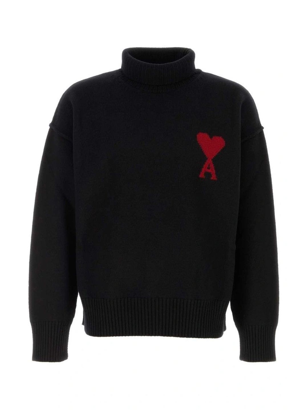 Ami Paris Men Turtle Neck Woollen Pullover-picture-32