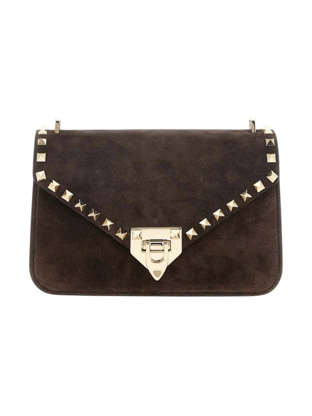 Valentino Garavani Textured Suede Structured Shoulder Bag-picture-57