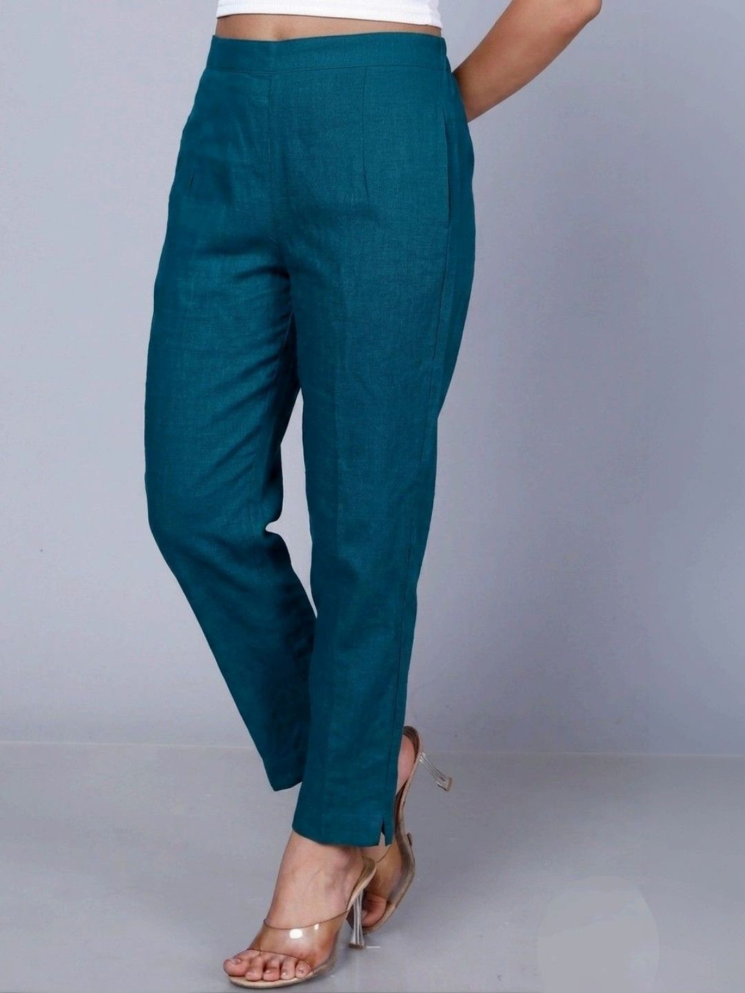 RIVNIX Women Smart High-Rise Trousers-picture-30