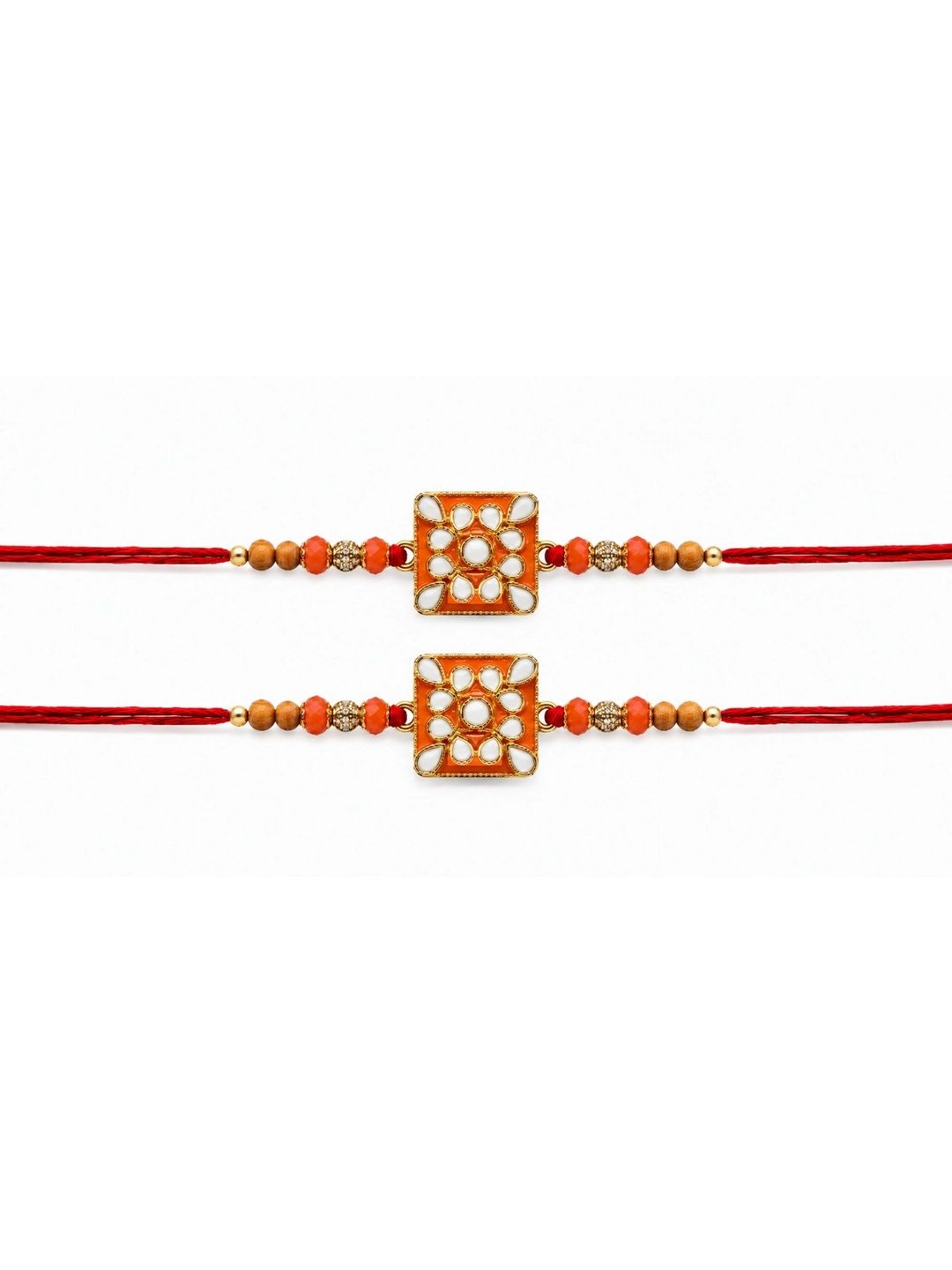 ANKIT INTERNATIONAL Beads and Stones Thread Rakhi-picture-34
