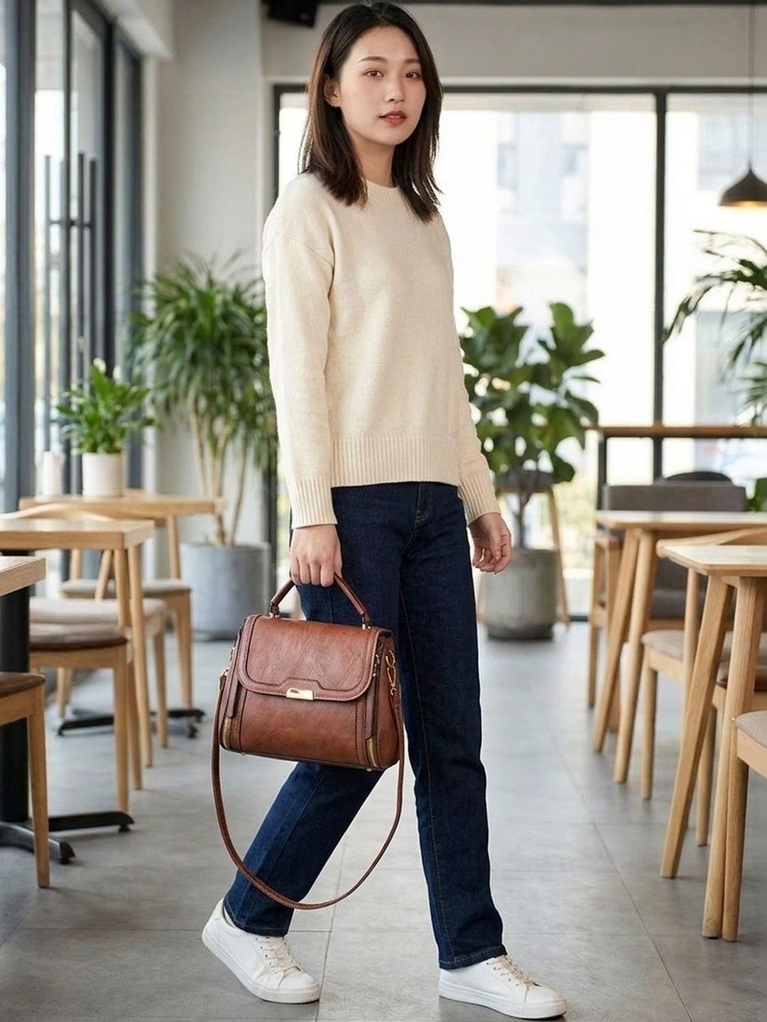 CORSICA PU Structured Handheld Bag-picture-11