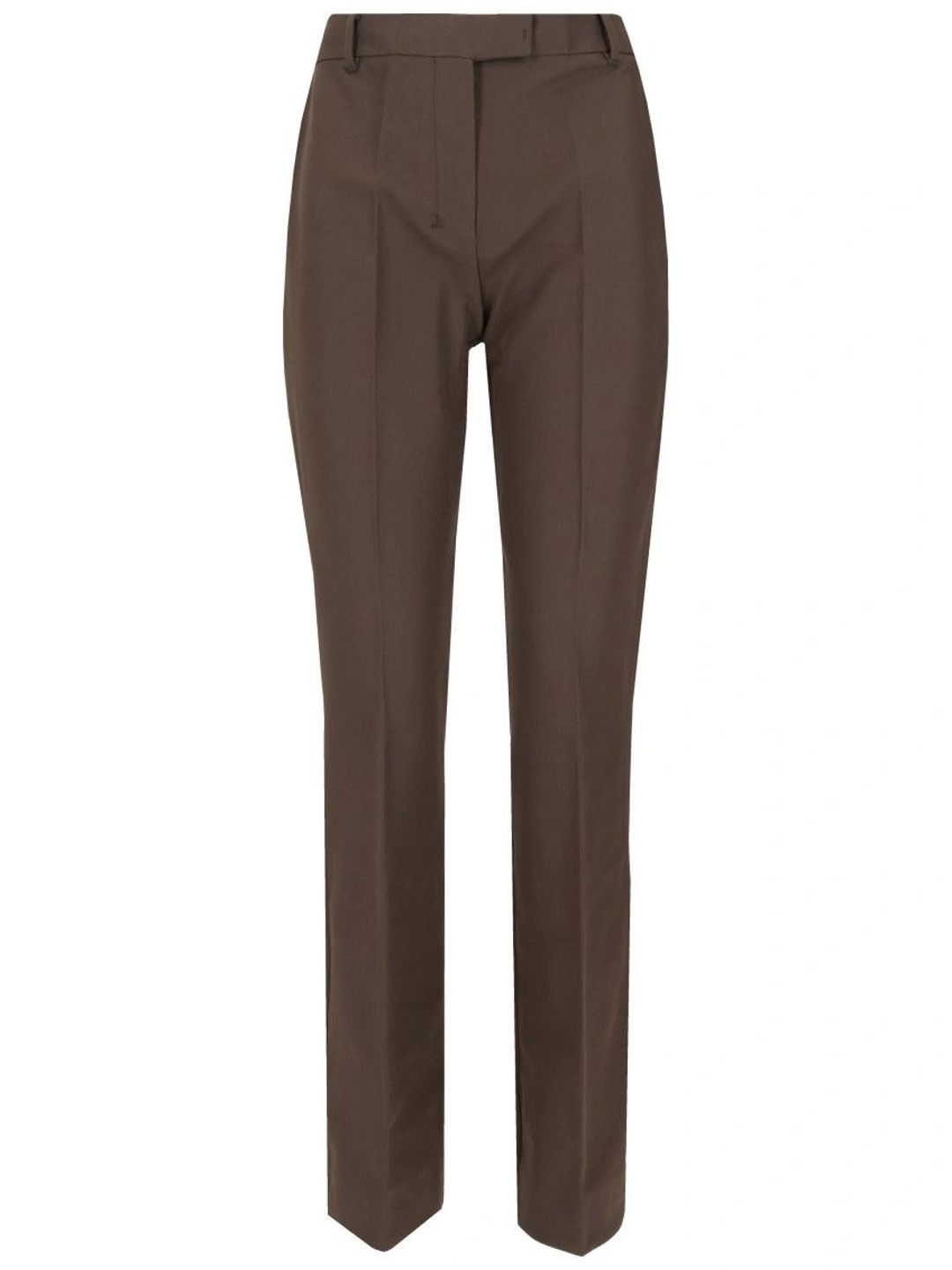Max Mara Brown Regular Flat Front Pant-picture-24