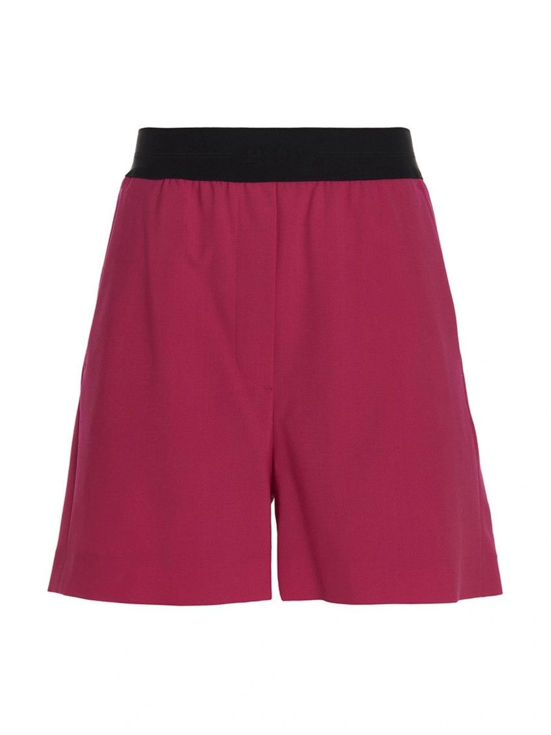 MSGM Women Wool Regular Fit Mid-Rise Shorts-picture-12