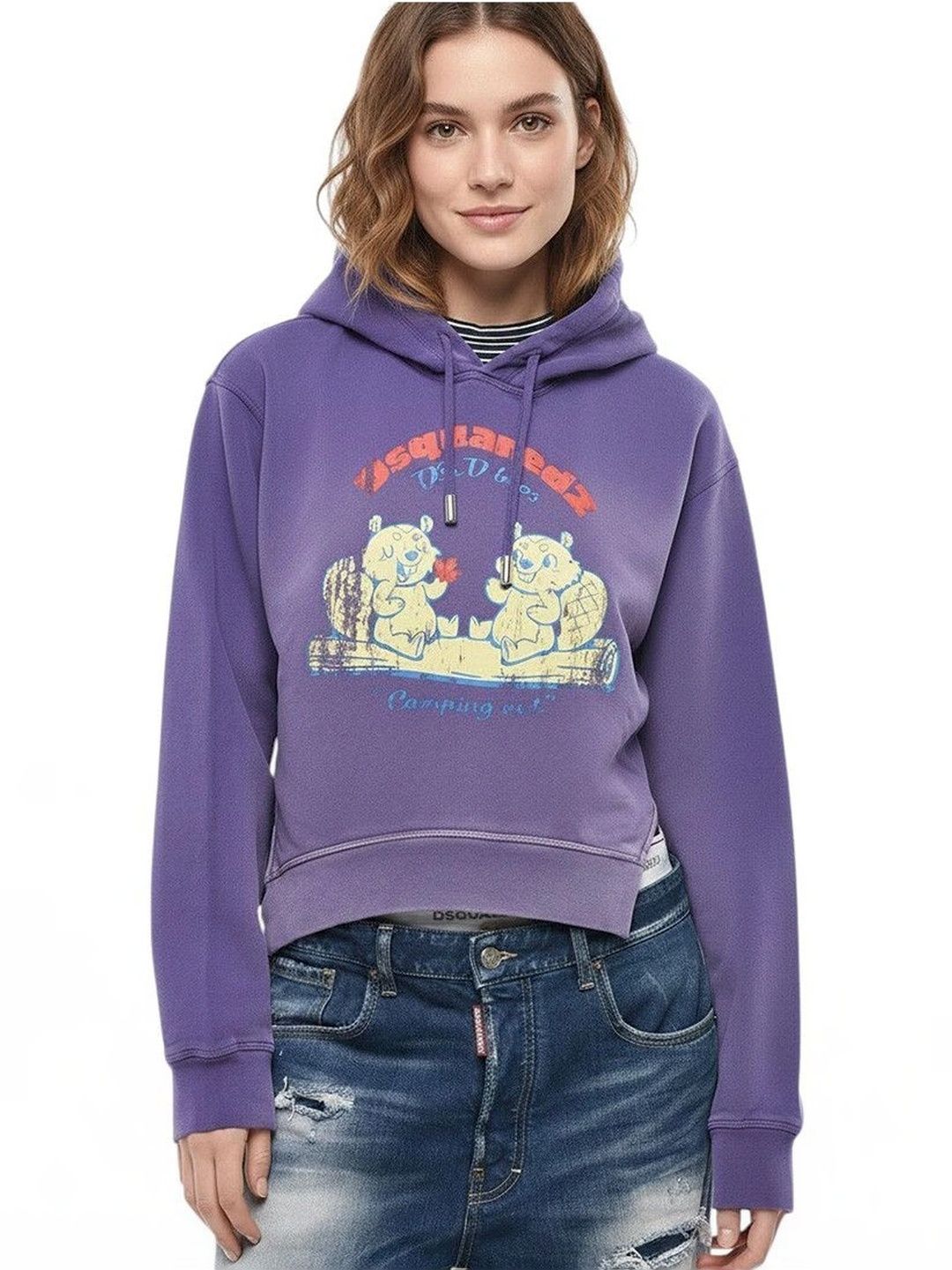 Dsquared2 Women Printed Hooded Sweatshirt-picture-47