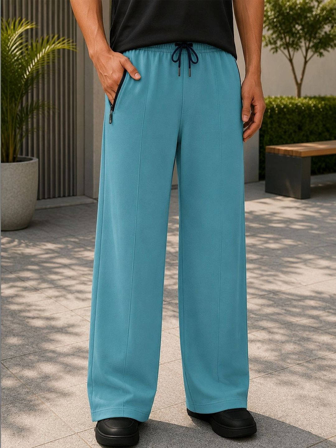 RETWE Men Baggy Training Track Pants-picture-25