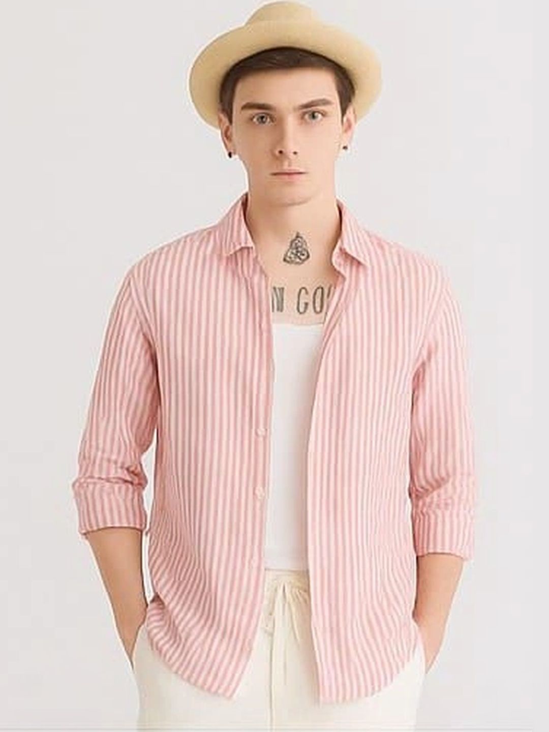 Mihit Men Striped Casual Shirt-picture-51