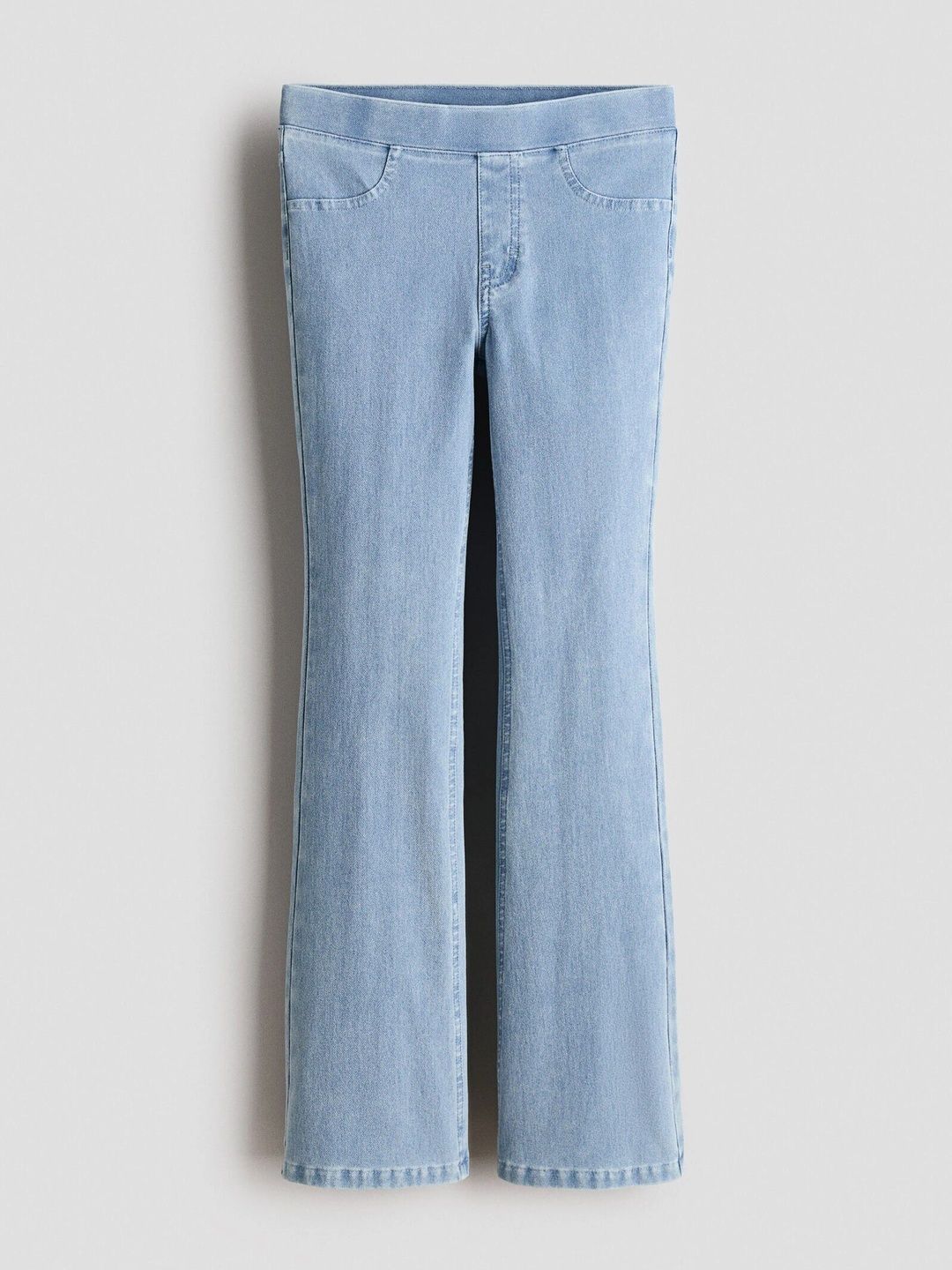 H&M Girls Flared Denim-Look Jeggings-picture-36