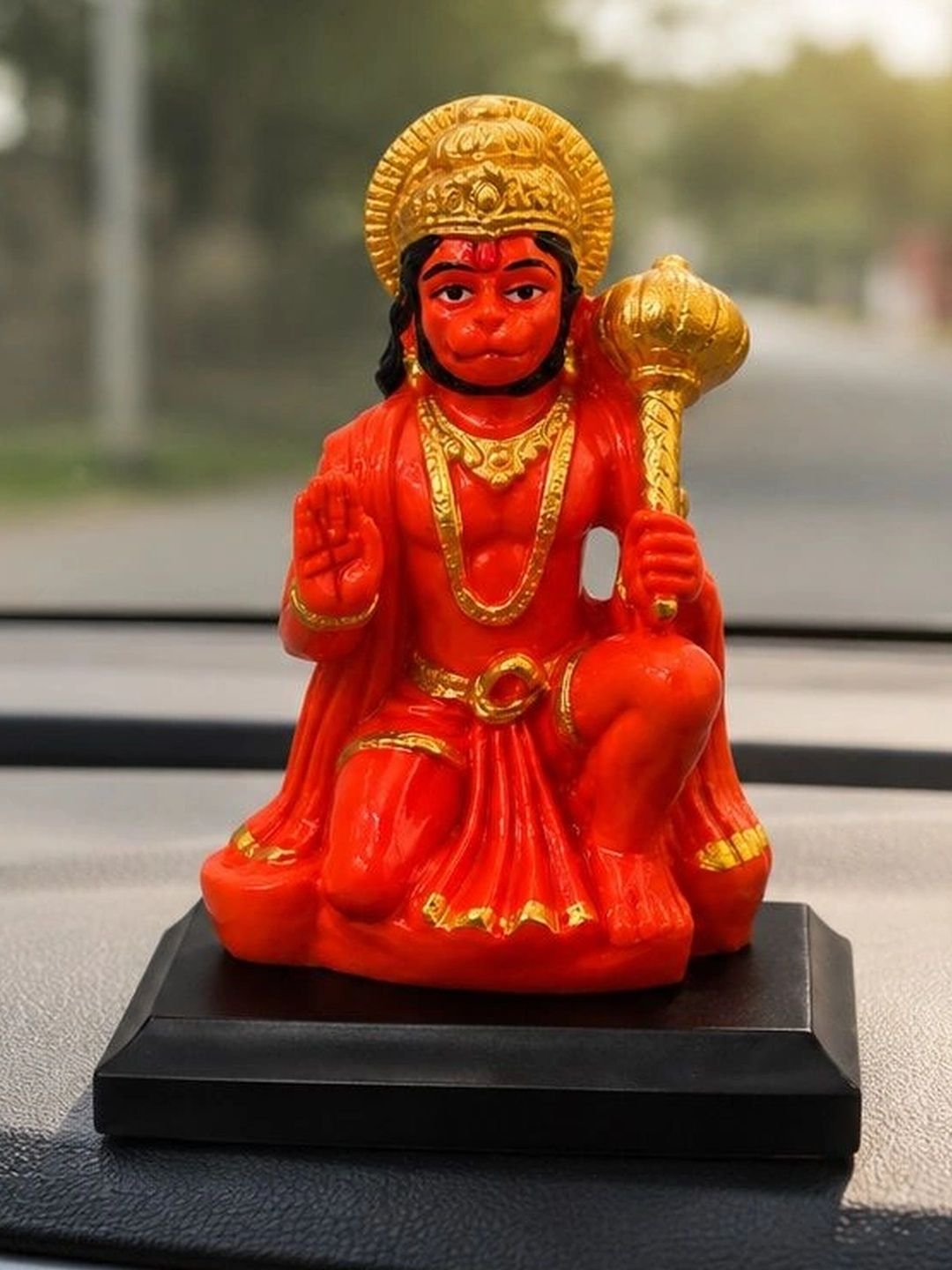 Divaura Orange Religious Idol Showpiece-picture-37