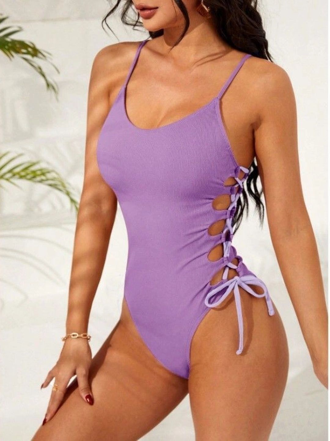 Swibona Shoulder Straps Bodysuit-picture-36