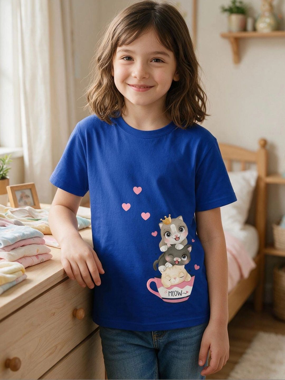 YK Girls Printed T-shirt-picture-23