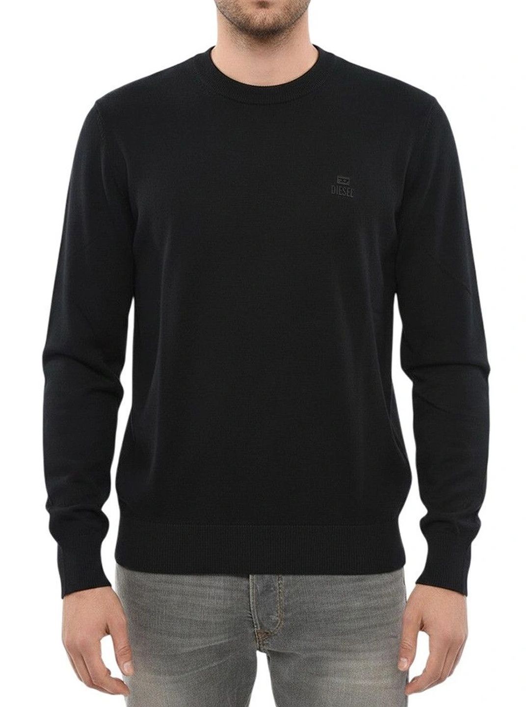 DIESEL Black Crew Neck Sweater-picture-18