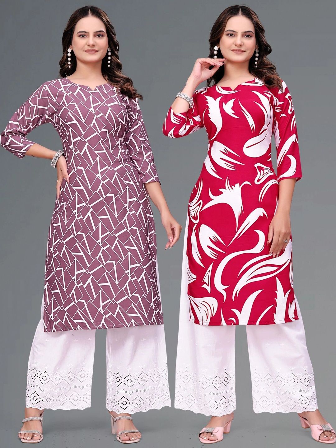 SHAIBO SAREE Printed Pure Crepe Kurti-picture-58