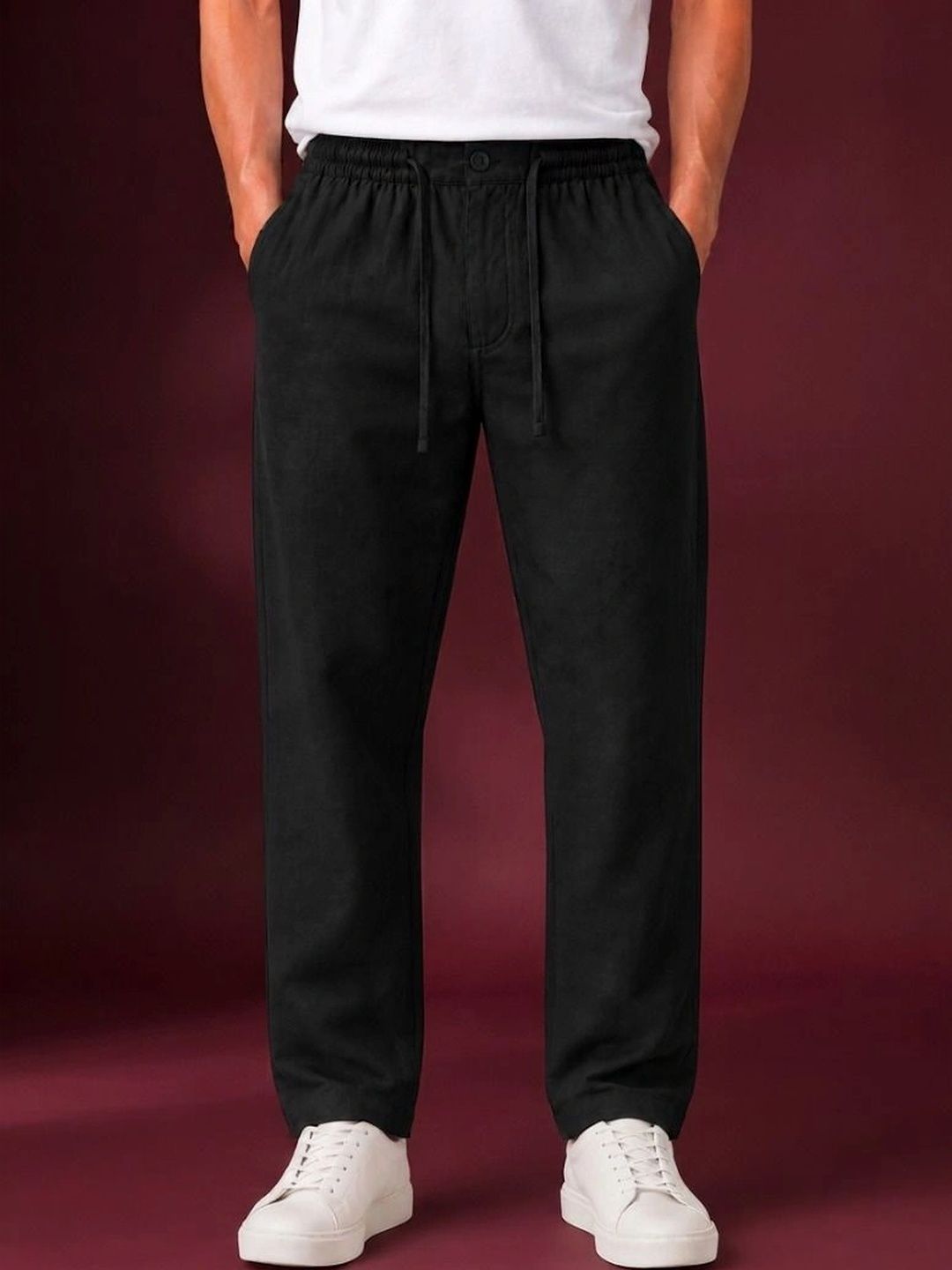 Nplusonefashion Men Straight Fit Trousers-picture-30