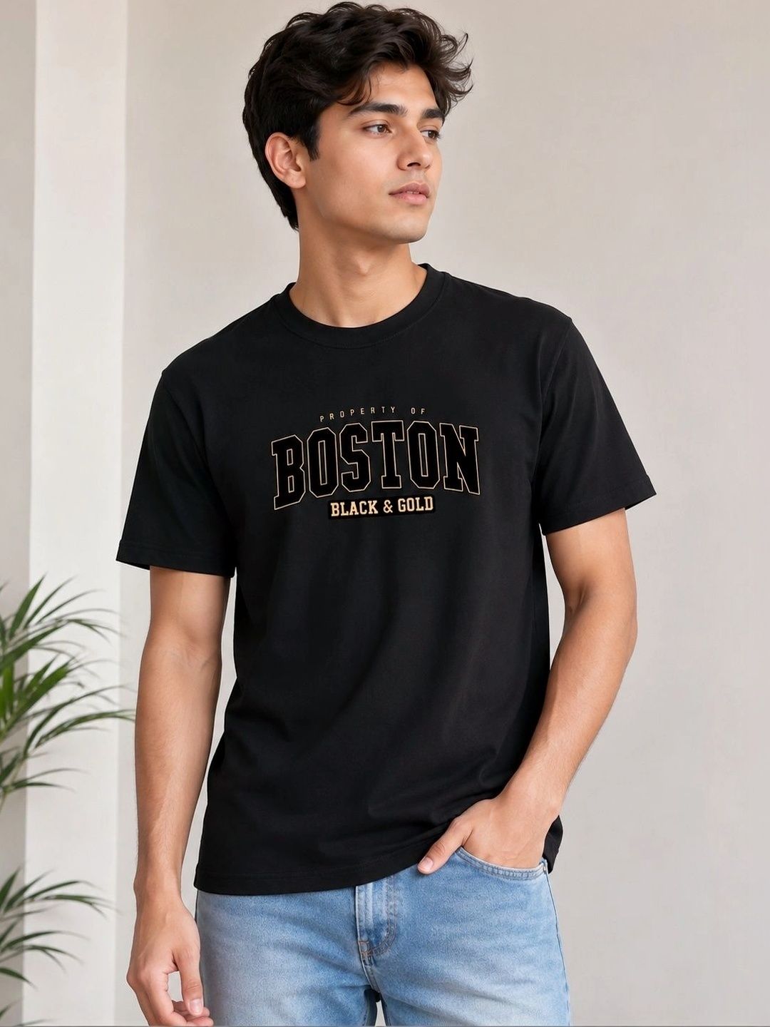 MOSSMOOR Men Typography Printed T-shirt-picture-15