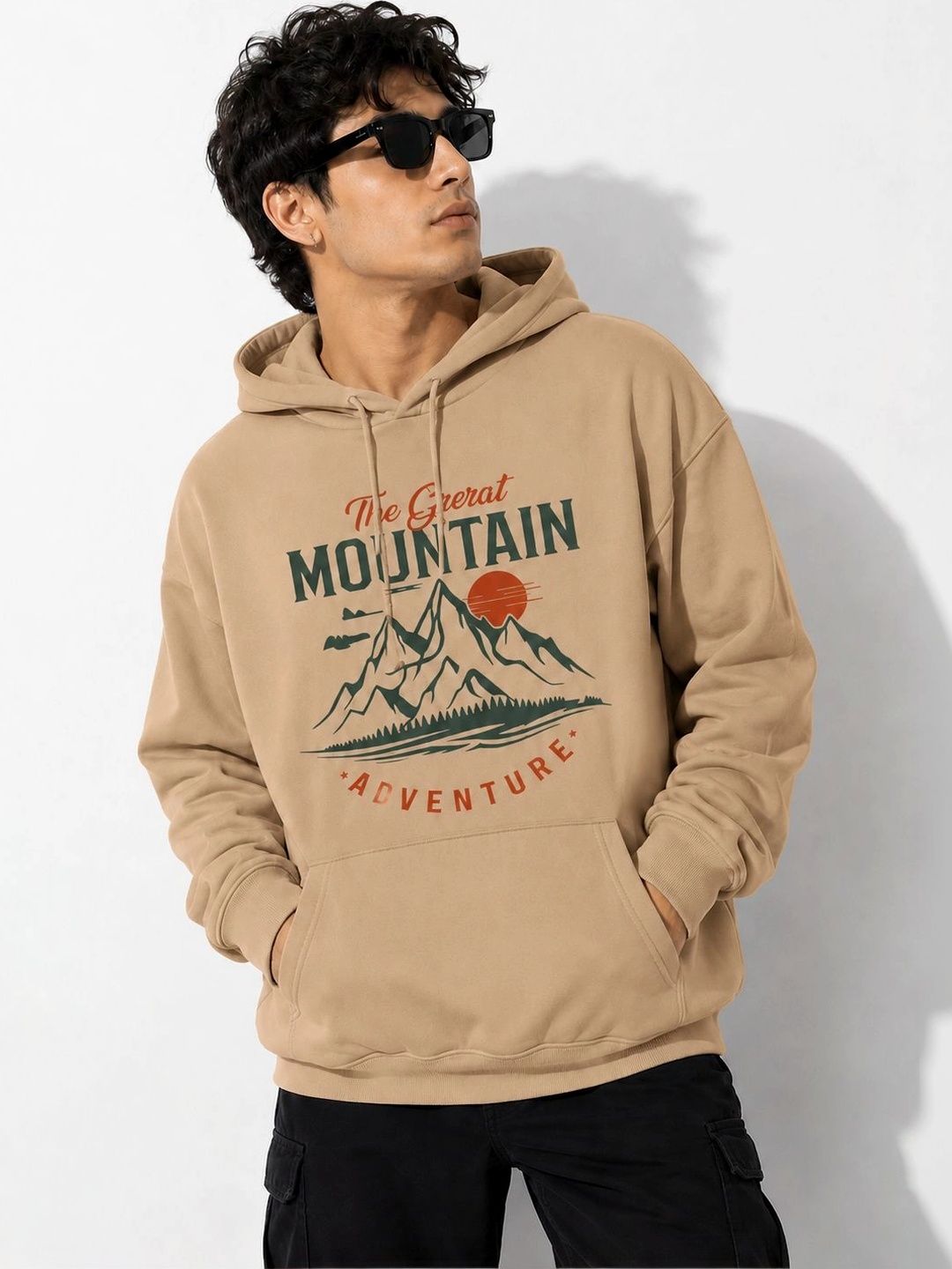 PERSONALITEE Men Printed Hooded Sweatshirt-picture-35