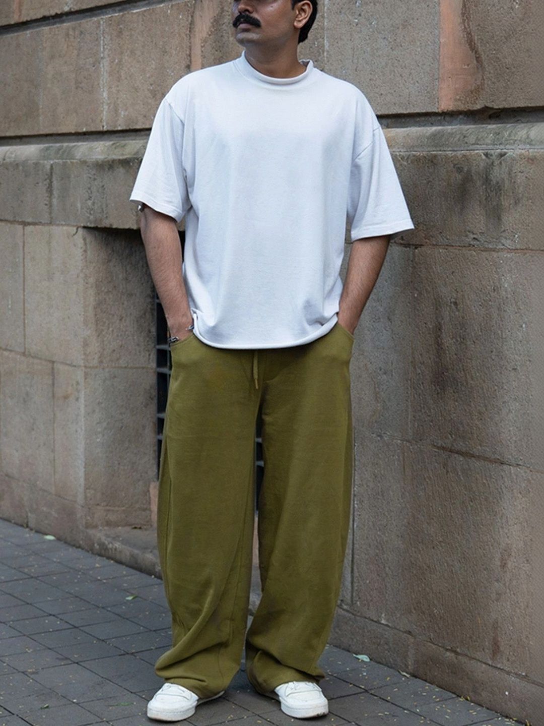 Powerlook Men Barrel Fit Track Pants-picture-46