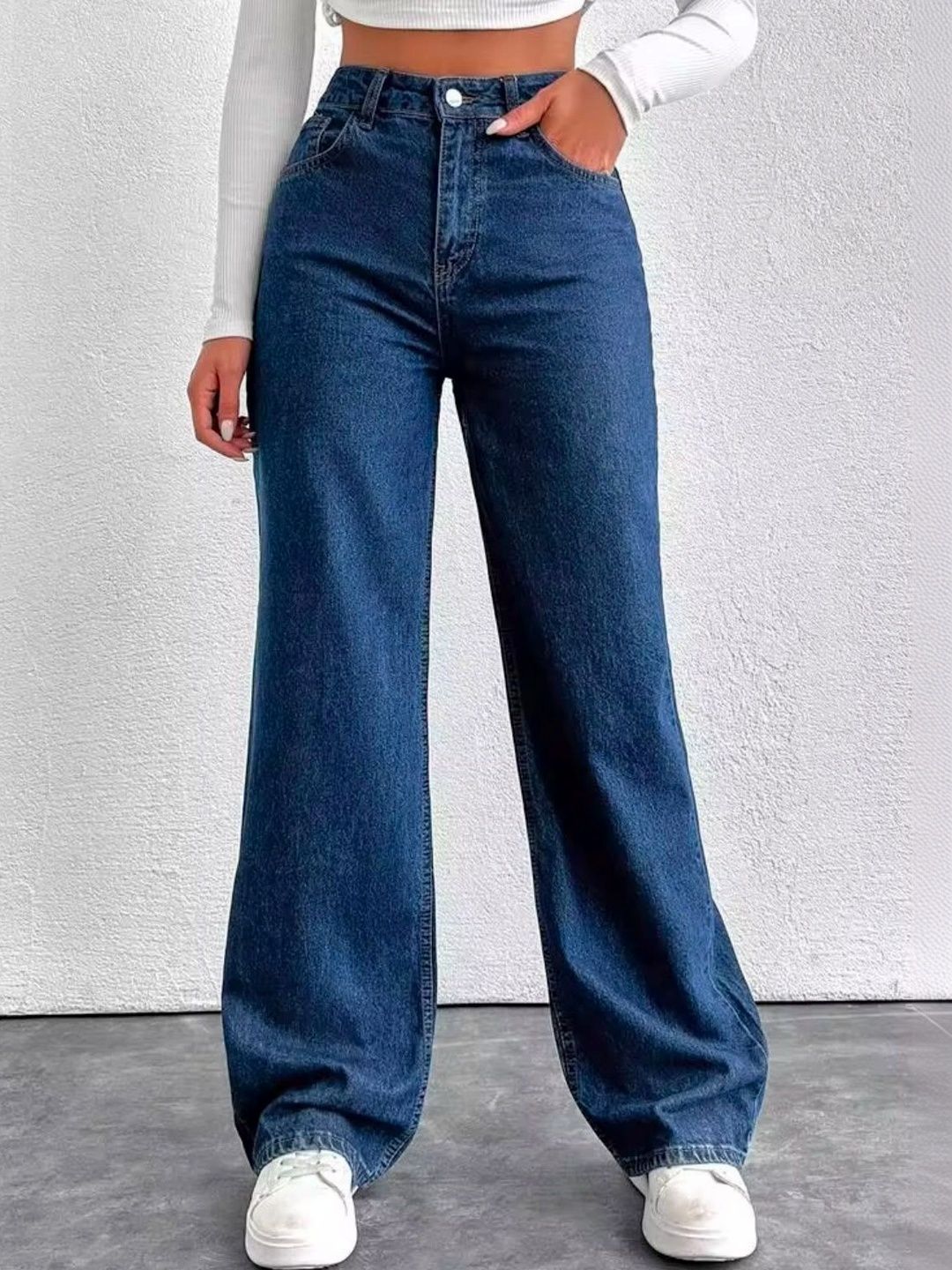 STITCH FACTORY Women High-Rise Stretchable Jeans-picture-16