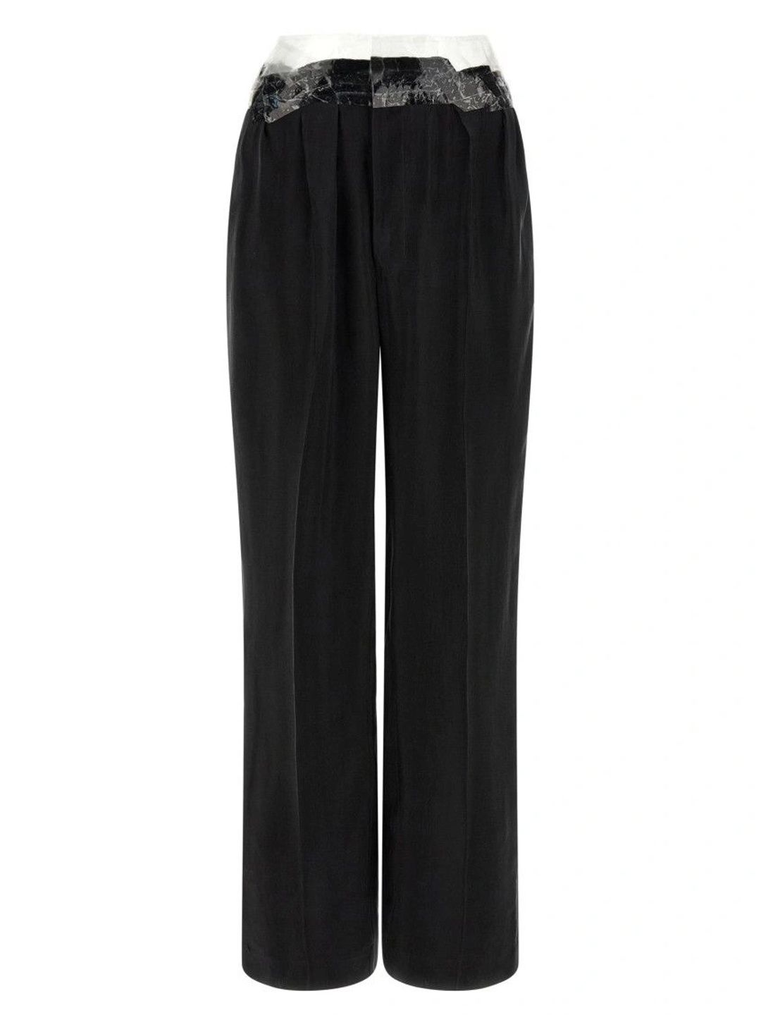 Maison Margiela Black Straight Flat Front Pant-picture-12