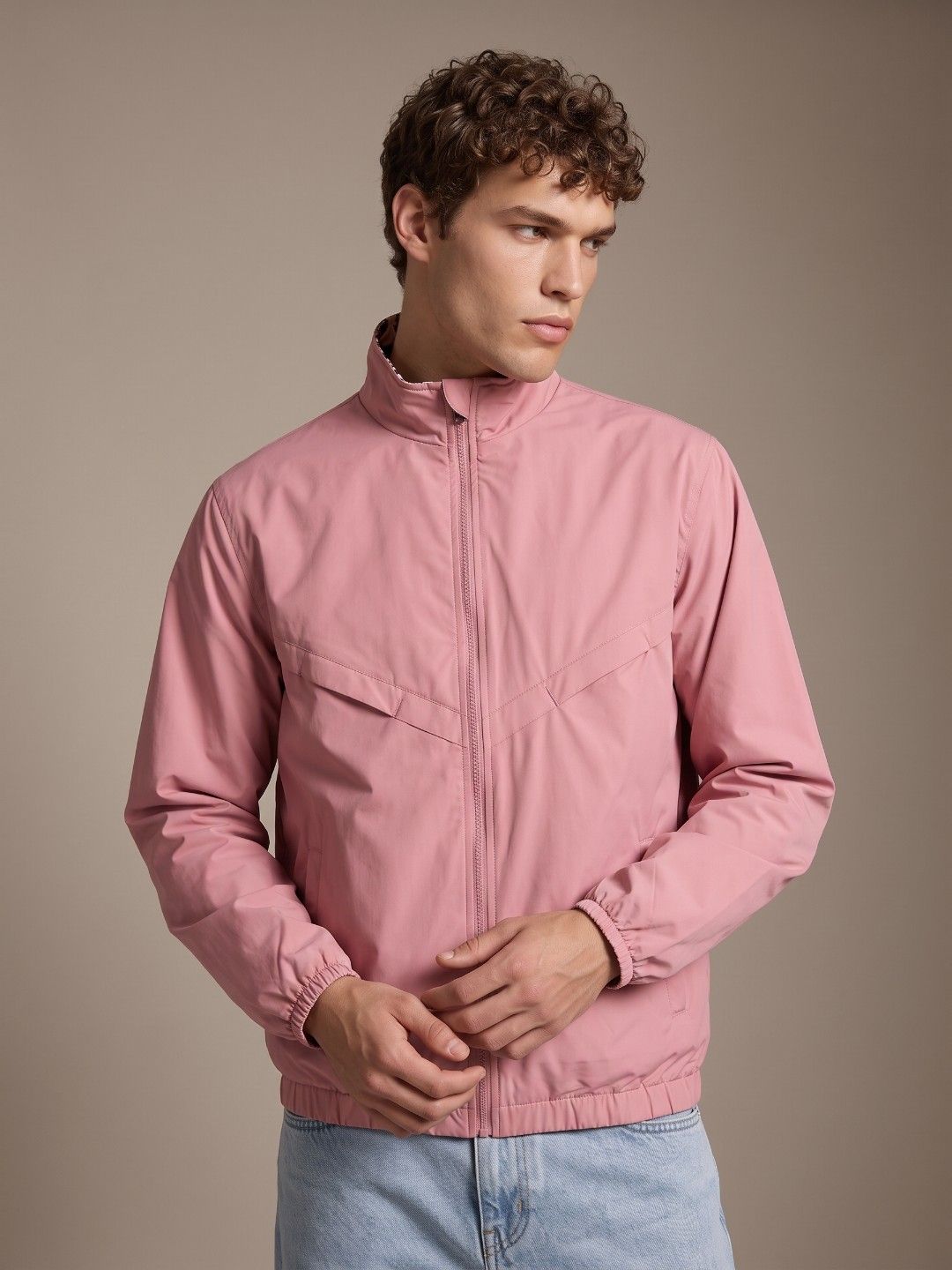 glitchez Relaxed Fit Windcheater Tailored Jacket-picture-11