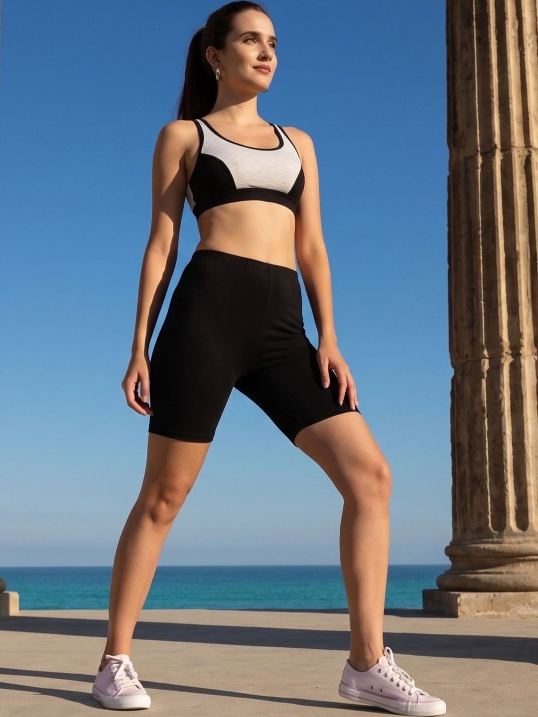 SELFCARE Women Slim Fit Training or Gym Shorts-picture-52
