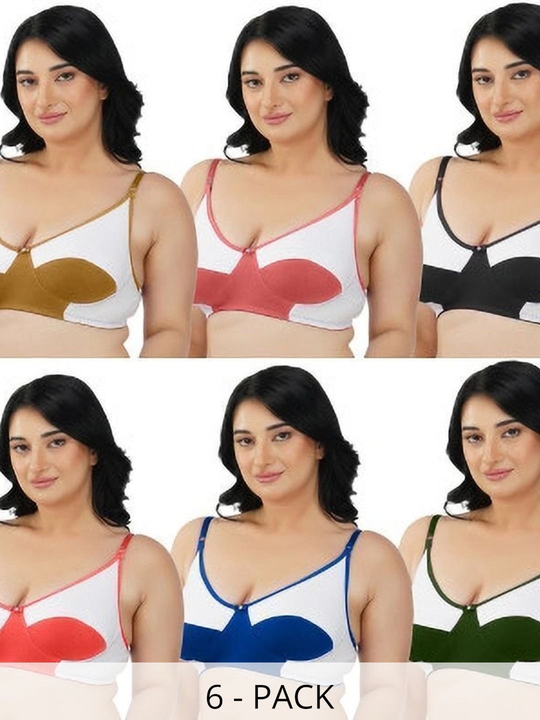 Kesar lingeries Colourblocked Bra Full Coverage-picture-13
