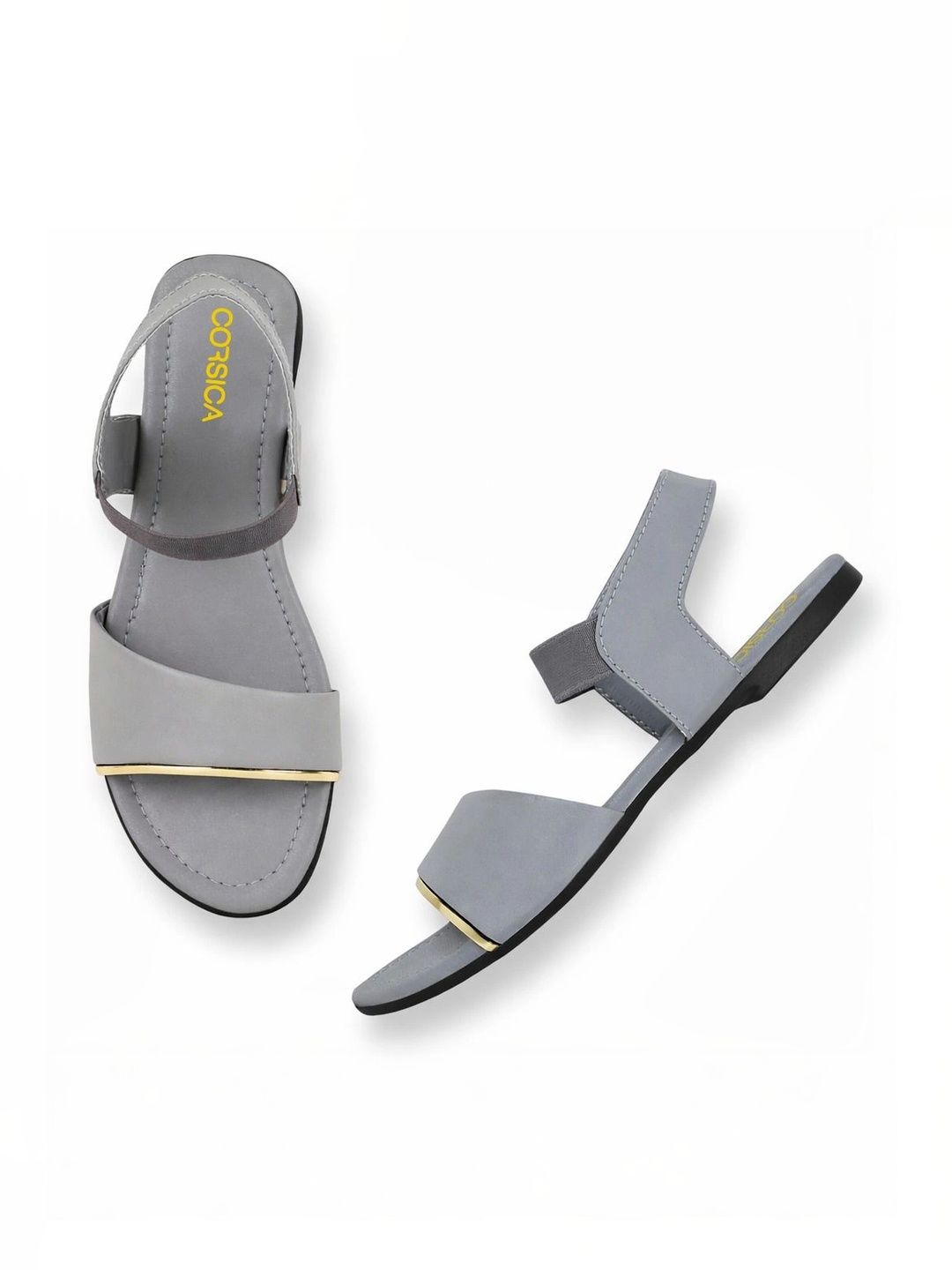 CORSICA Women Open Toe Flats with Buckles-picture-21