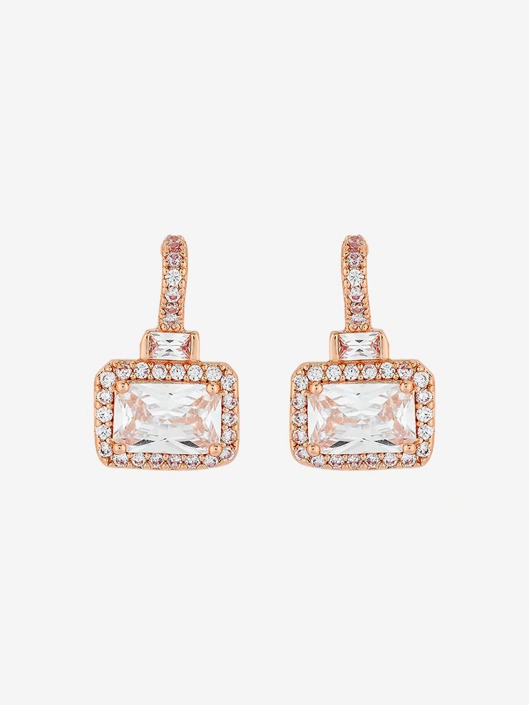 Kushal's Fashion Jewellery Geometric Drop Earrings-picture-28