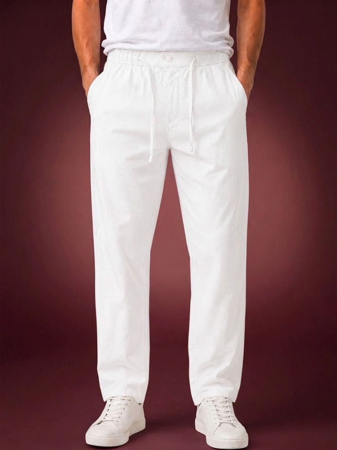 Nplusonefashion Men Straight Fit Trousers-picture-11