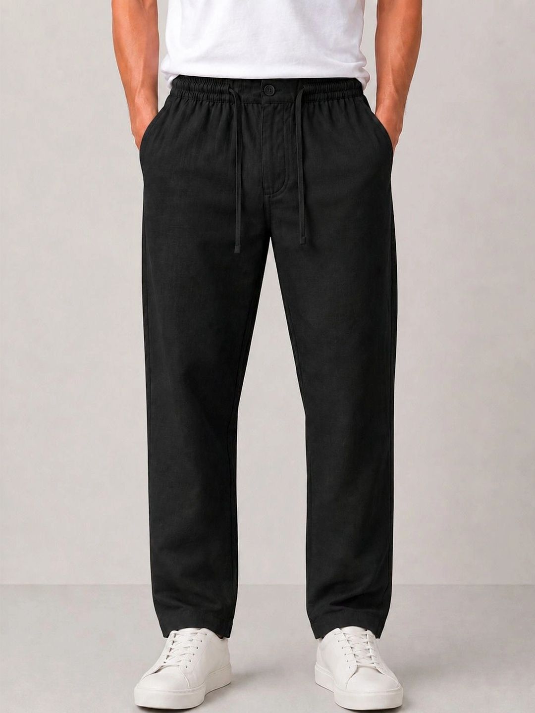 Nplusonefashion Men Straight Fit Trousers-picture-46