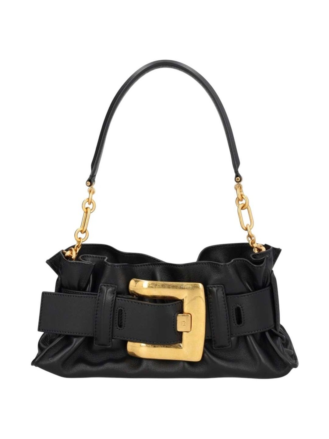 Balmain Leather Structured Shoulder Bag-picture-36