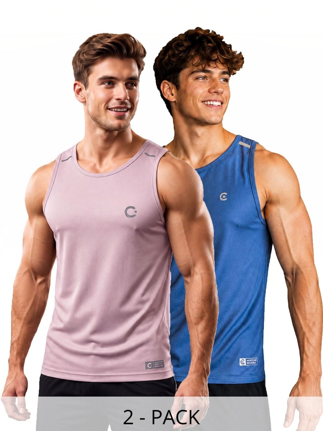 T.T. Pack of 2 Gym Vest-picture-34