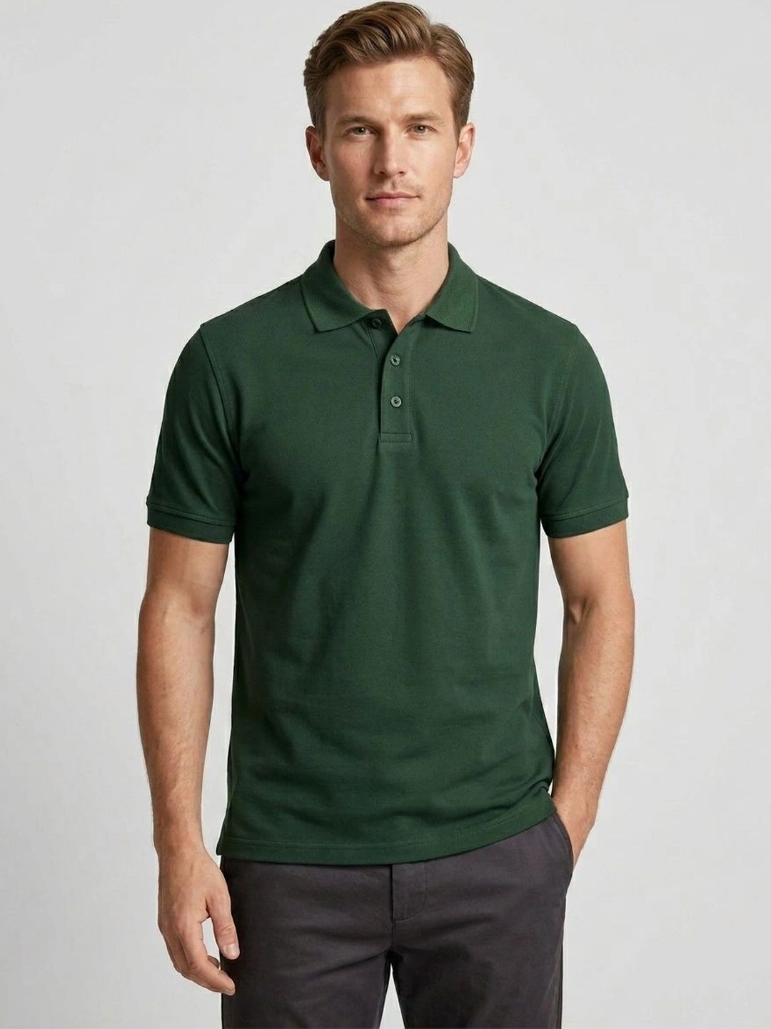R.Code by The Roadster Life Co. Men Polo Collar T-shirt-picture-52