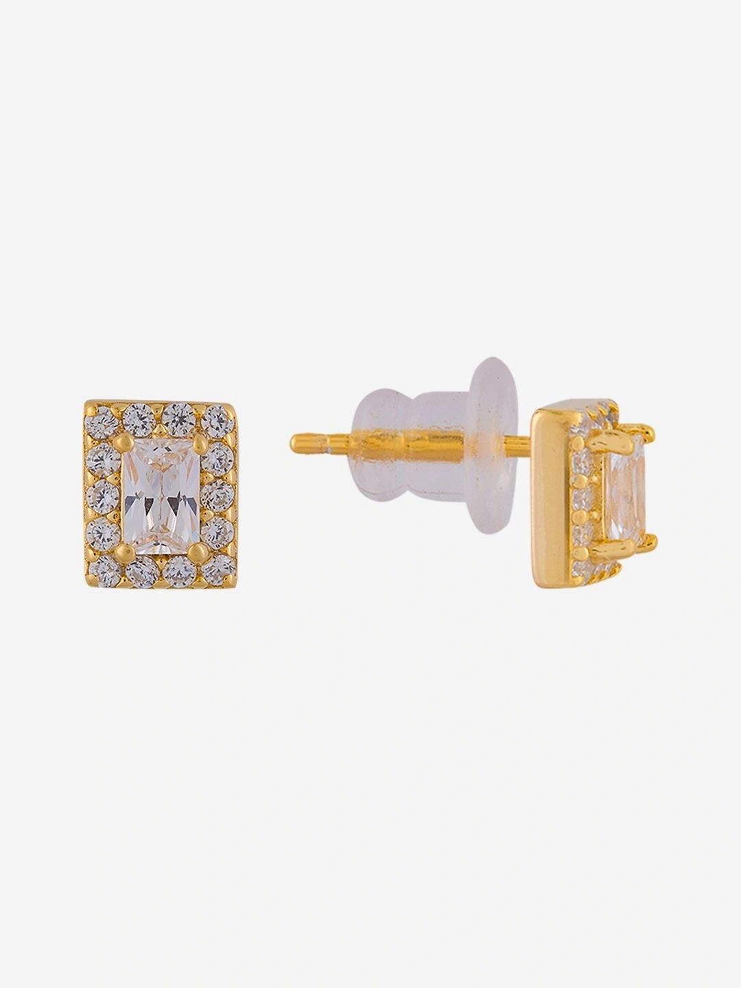Kushal's Fashion Jewellery Geometric Studs Earrings-picture-22