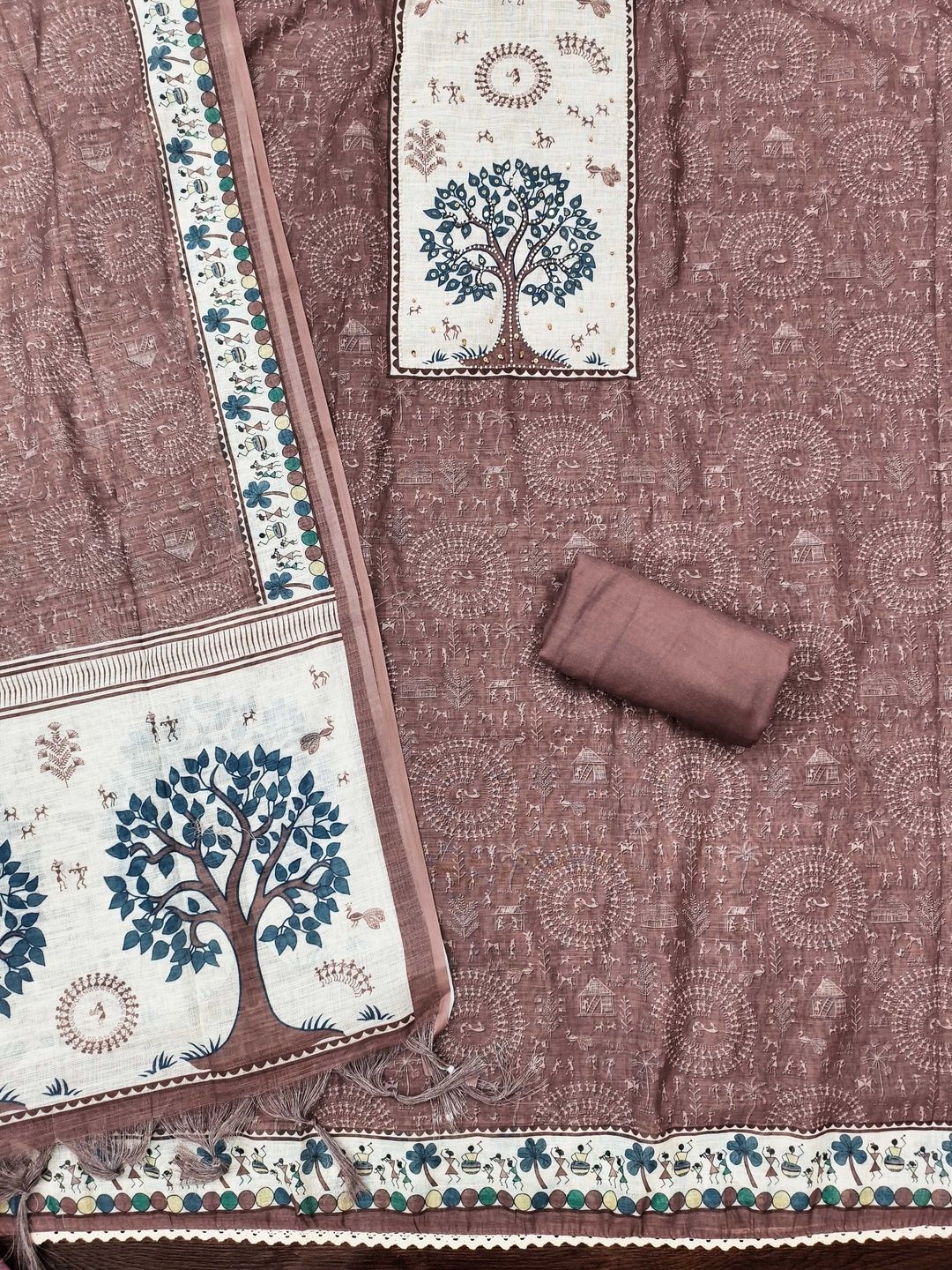 Maroosh Embellished Unstitched Dress Material-picture-38